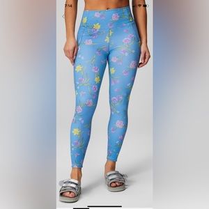 Fabletics Oasis Pureluxe High Waisted 7/8 Daffodil Dream Legging xxl-1x New!